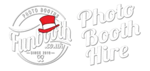 Funbooth photo booth hire - logo (white)