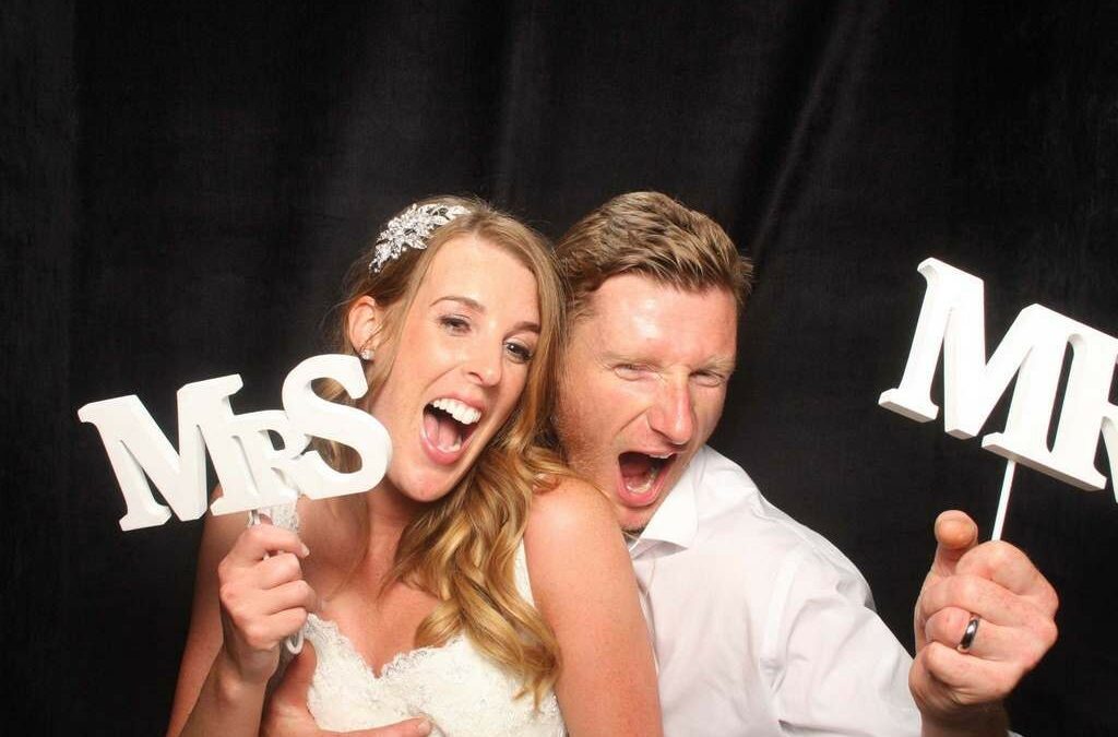 Photo Booths at Wedding Receptions.